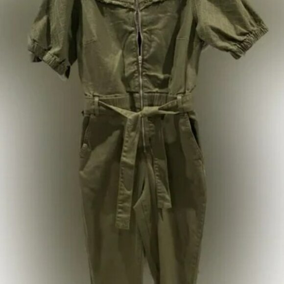 328 Chelsea & Violet Denim Stretch Jumpsuit - Picture 3 of 3